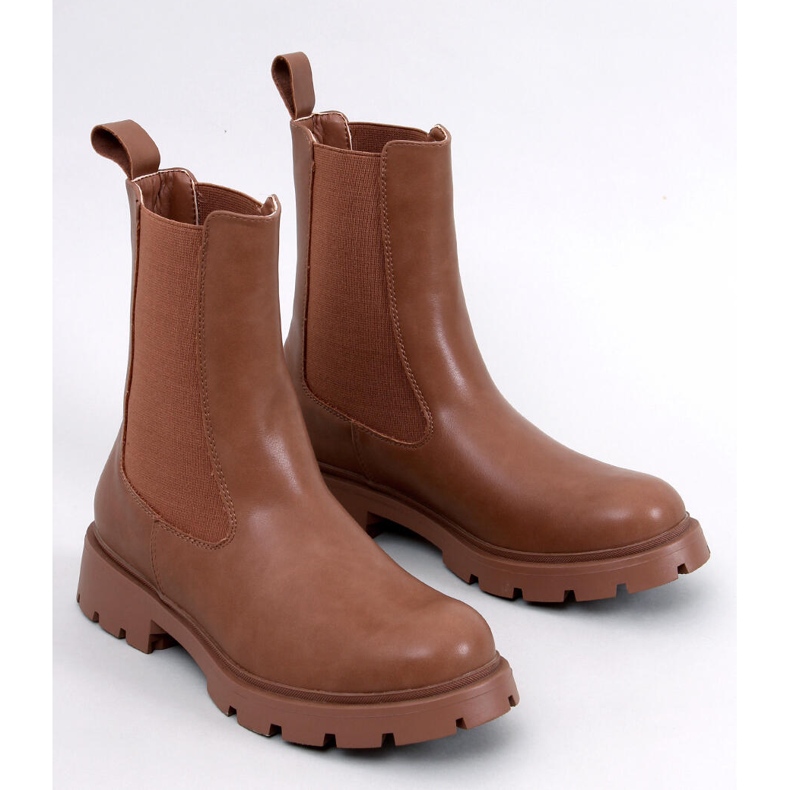 Setze Tan women's high Chelsea boots brown 1 Setze Tan women's high Chelsea boots brown 1