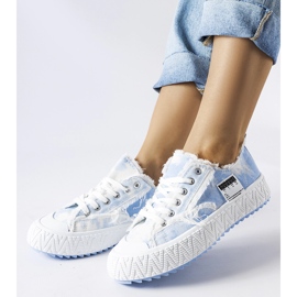 Inna Pink sneakers with abrasions from Safiy 1