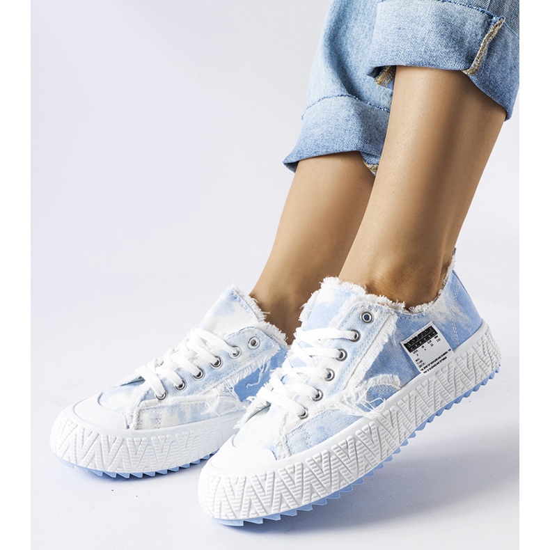 Inna Pink sneakers with abrasions from Safiy 1