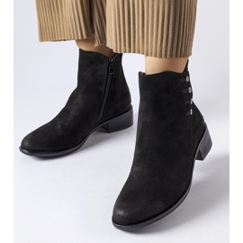 Black Decorah flat boots 1