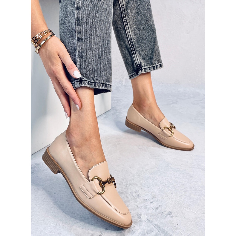 Jonna Khaki women's loafers beige 1 Jonna Khaki women's loafers beige 1