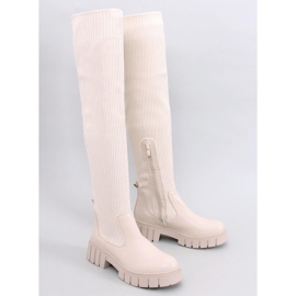 Boots with a flexible upper Rozier Beige 1