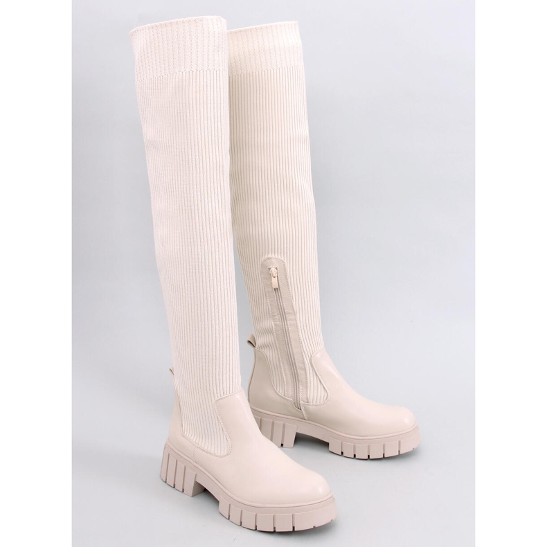 Boots with a flexible upper Rozier Beige 1