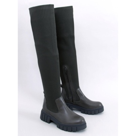 Boots with a flexible upper, Rozier Green 1