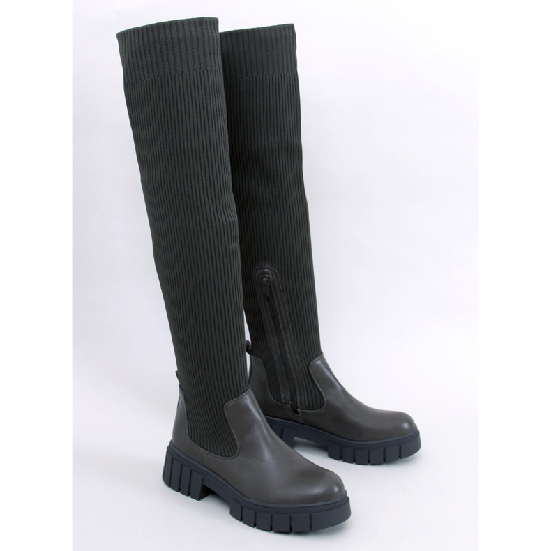 Boots with a flexible upper, Rozier Green 1