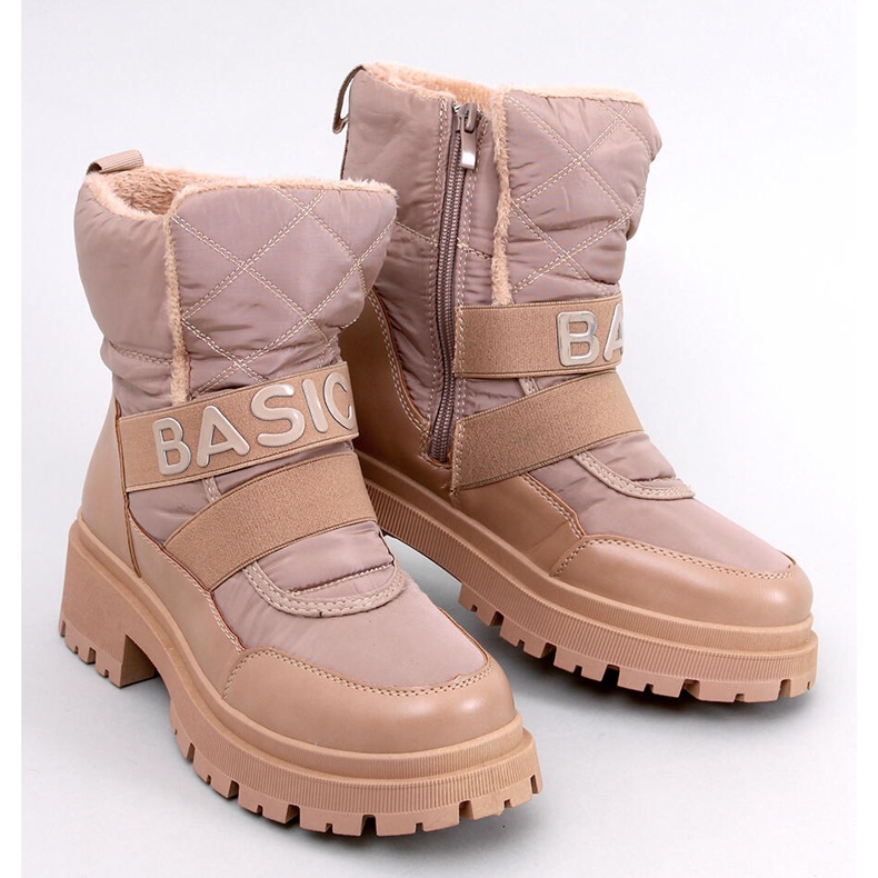 Little Khaki women's snow boots beige 1 Little Khaki women's snow boots beige 1