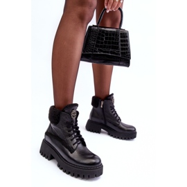 Women's Leather Boots Black Lemar Vergo 1 Women's Leather Boots Black Lemar Vergo 1