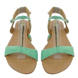 Sandals delicate WF-38 mint green 1