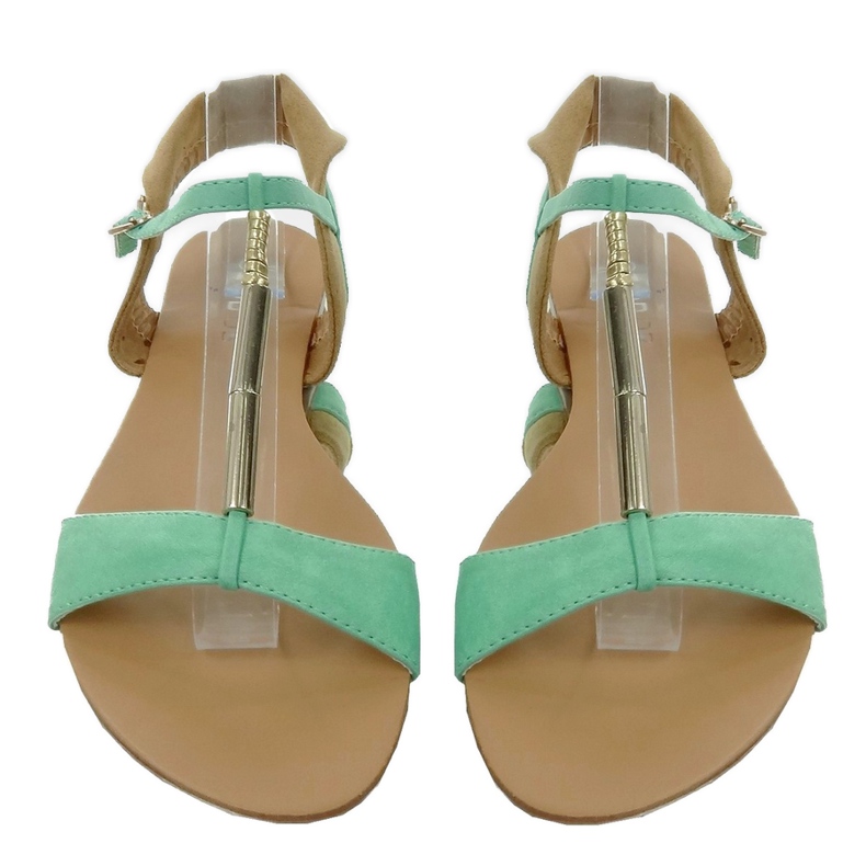 Sandals delicate WF-38 mint green 1