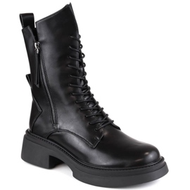 D&amp;A S.Barski Premium Collection W OLI227 boots, black 1