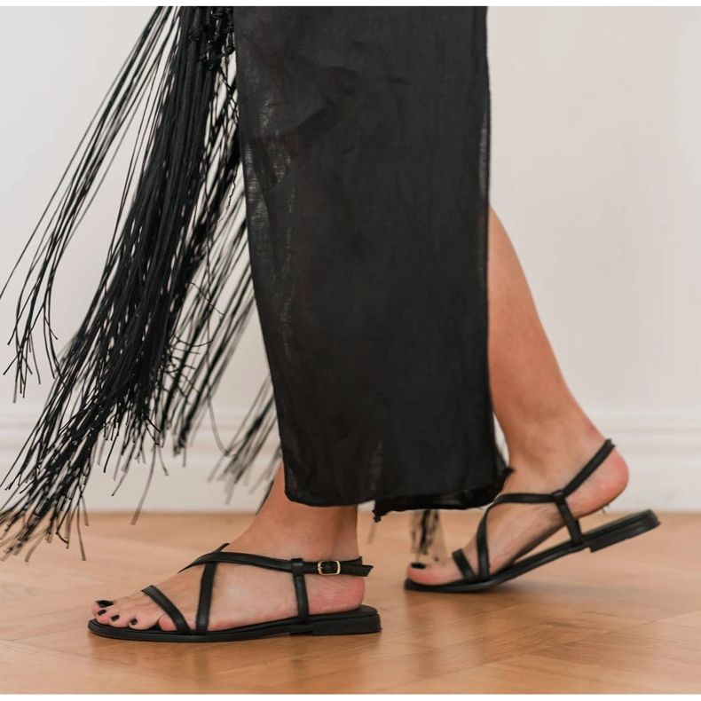 Marco Shoes Strappy sandals black 2 Marco Shoes Strappy sandals black 2