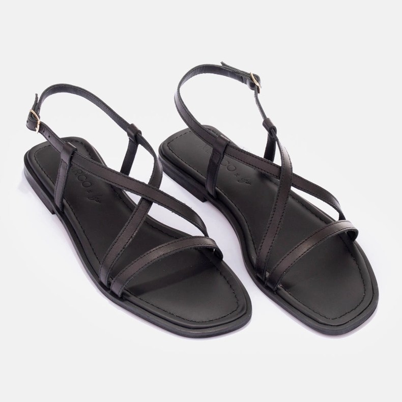 Marco Shoes Strappy sandals black 1 Marco Shoes Strappy sandals black 1