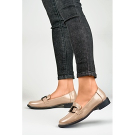 Patent beige women's shoes black 2 Patent beige women's shoes black 2