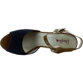 Pumps on the post VB33035 black 1