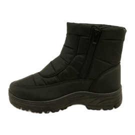 Men's insulated snow boots on the News slider 23mn26-4997 Black 1 Men's insulated snow boots on the News slider 23mn26-4997 Black 1
