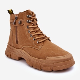 PS1 Insulated Suede Women's Boots Camel Jailina brown 1