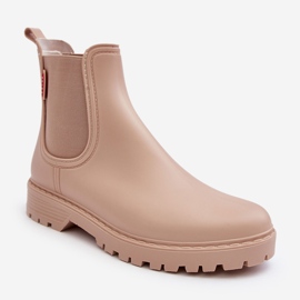 PS1 Beige Birella Women's Low Wellington Boots 1 PS1 Beige Birella Women's Low Wellington Boots 1