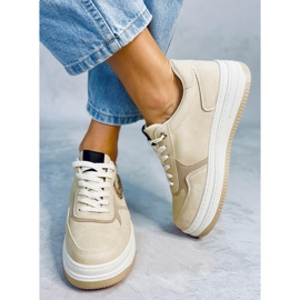 Platform sneakers from Boyd Beige 1