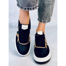 Boyd Black platform sneakers 1