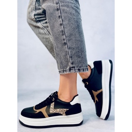 Boyd Black platform sneakers 2