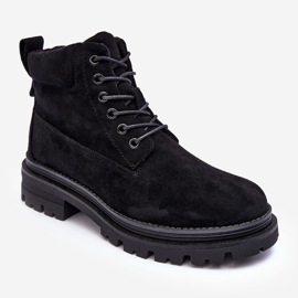 PM1 Suede Trappers Insulated Ankle Boots Black Alden 1 PM1 Suede Trappers Insulated Ankle Boots Black Alden 1