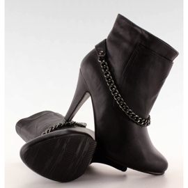 Chain boots 2010-3 Black 1