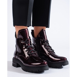 W. Potocki Burgundy lacquered boots from Potocki 1