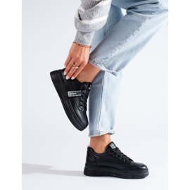 Black Shelovet platform sneakers 2