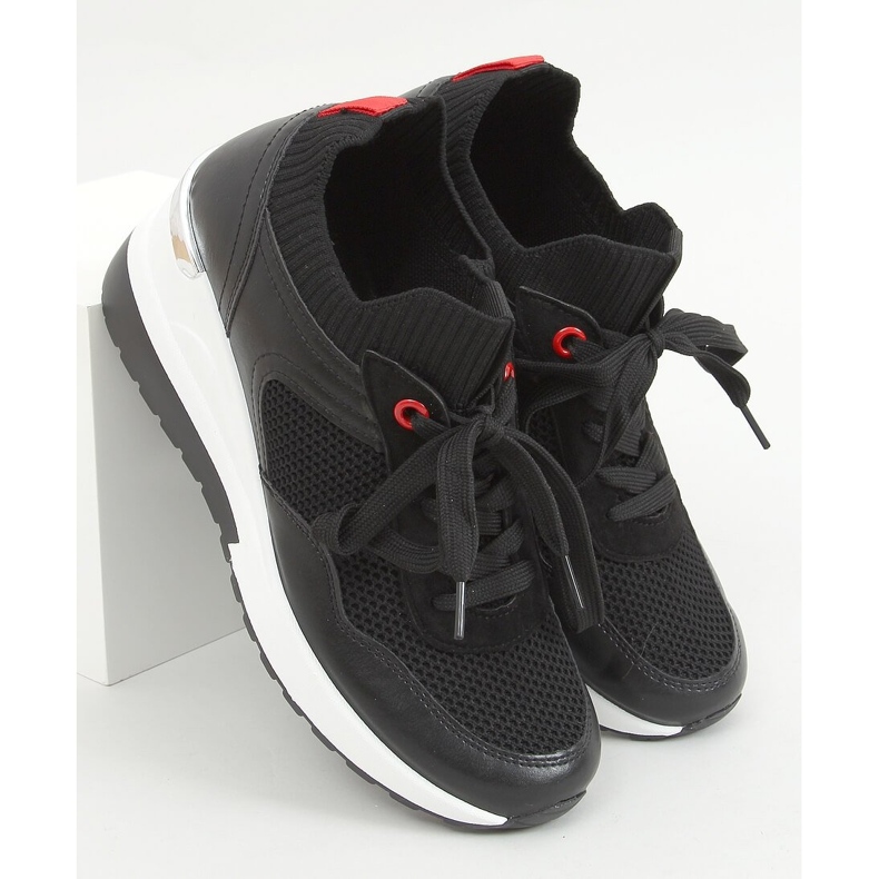 Fenix ​​Black wedge sneakers 1