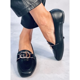 Elisa Black women's loafers 1