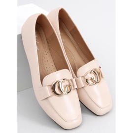 Elisa Nude women's loafers beige 1
