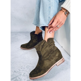 Boots on a hidden Deer Green wedge 2