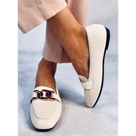 Paola Beige women's loafers 1