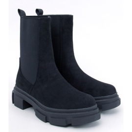 Magers Black high-top Chelsea boots 1