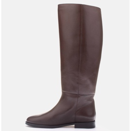 Marco Shoes Marley Wide Boots brown 1 Marco Shoes Marley Wide Boots brown 1