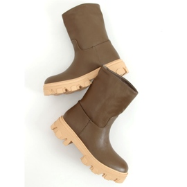 Boots with a simple Jowita Green upper 1