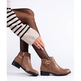 Beige Shelovet women's boots 2