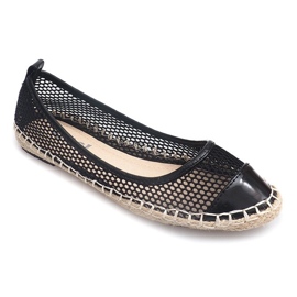 Ballerinas Espadrilles 9653 Black 1