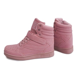 Wedge Sneakers XW33268 Pink 1 Wedge Sneakers XW33268 Pink 1