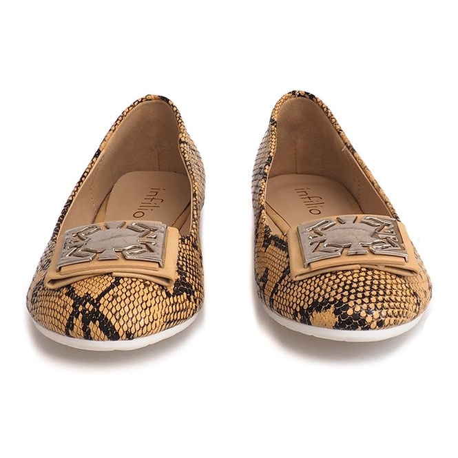 Ballerinas With Bow LU17 Beige 1