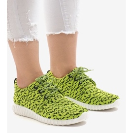 JX-65 green sports shoes 1