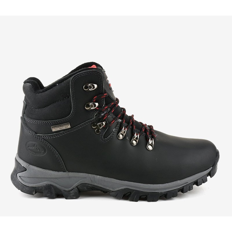 Black insulated snow boots from MXC-7587L 1