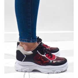Black fashionable sports sneakers R-462 multicolored 2 Black fashionable sports sneakers R-462 multicolored 2