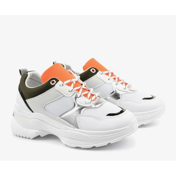 White fashionable sports shoes from Hymeda 1 White fashionable sports shoes from Hymeda 1