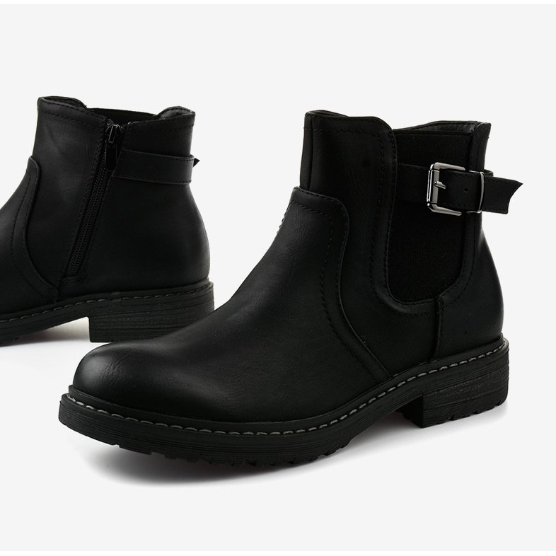 Black Vicked insulated boots 1
