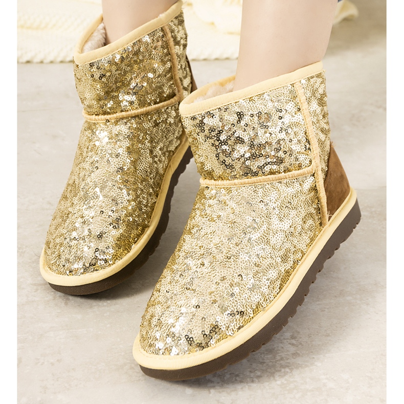 Beige insulated boots, emu type Autumnsnow 1