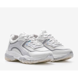 White sports sneakers 9796 2
