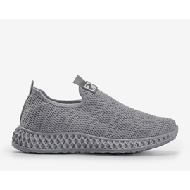 Katy gray slip-on sports shoes grey 1