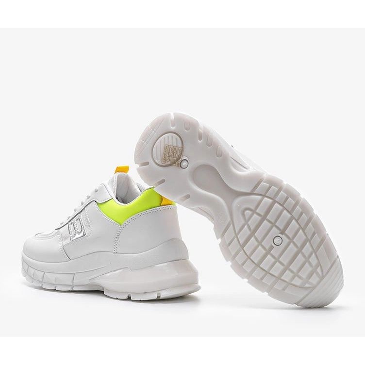 Dana white sneakers 1