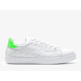 Classic white sneakers from Kaylah 1